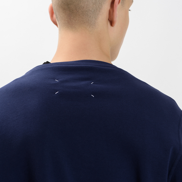 Elbow Patch Sweatshirt - Ink Blue