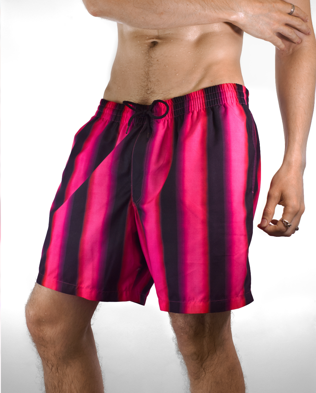 Phibbs Shorts – Pink Stripe