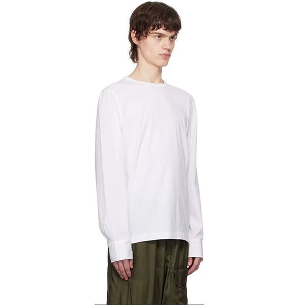 Hybrid Long Sleeve Top – White