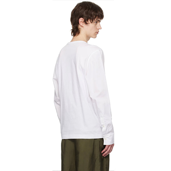 Hybrid Long Sleeve Top – White
