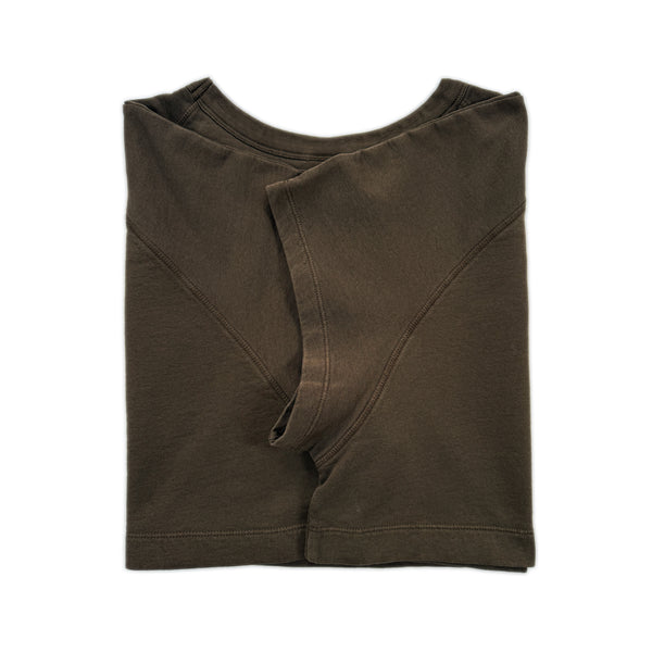 Cropped Sweatshirt – Brown