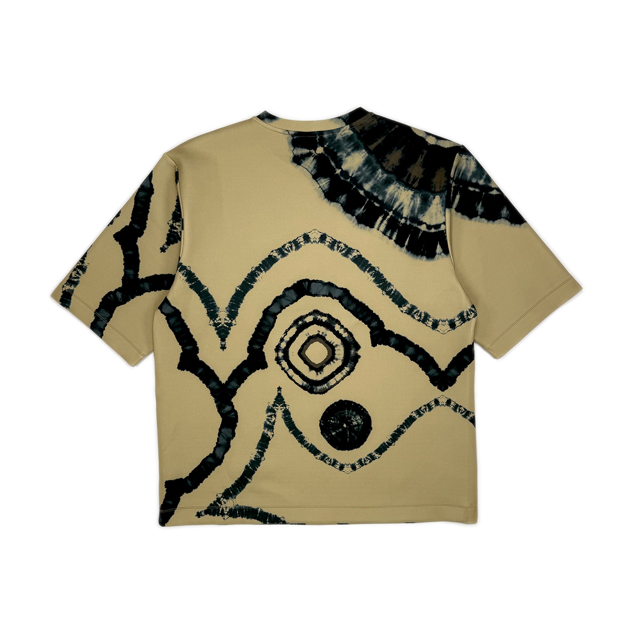 Oversized Tie Dye Neoprene T-shirt