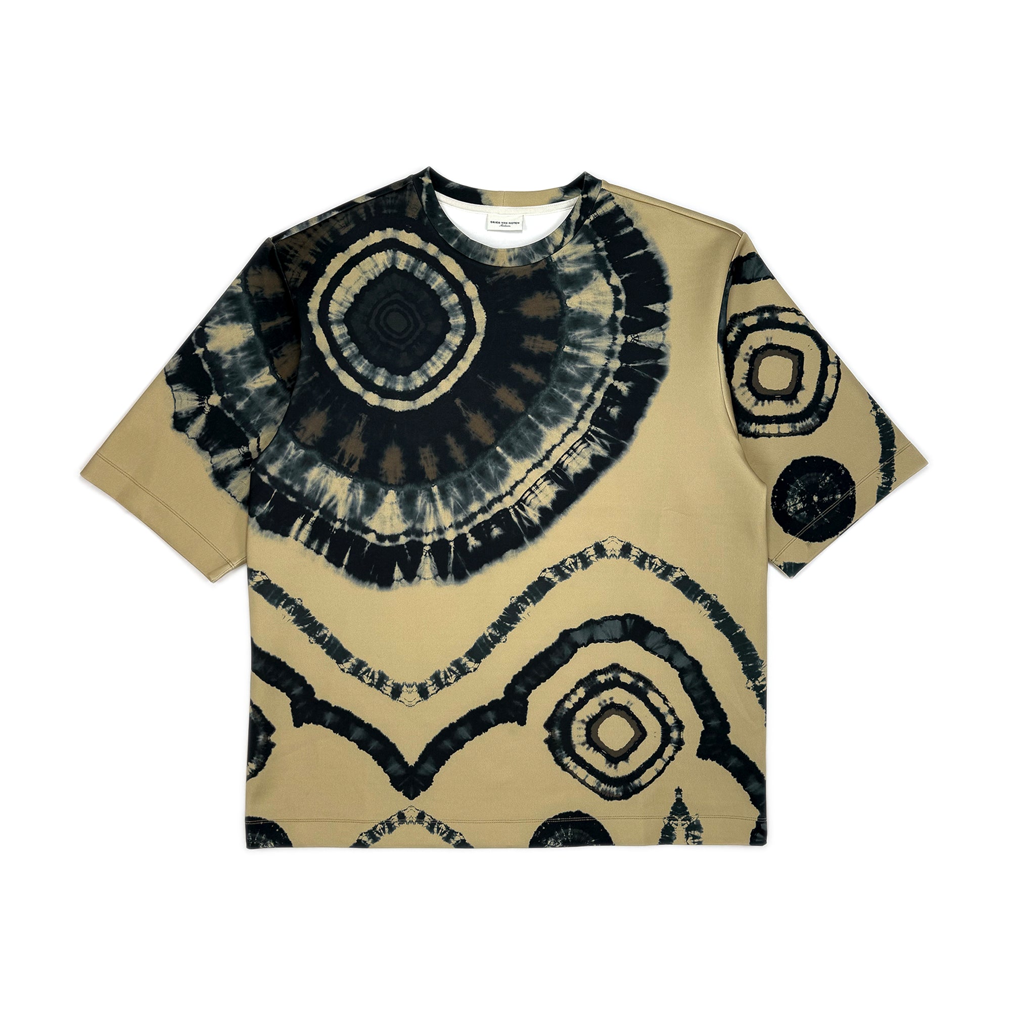 Oversized Tie Dye Neoprene T-shirt
