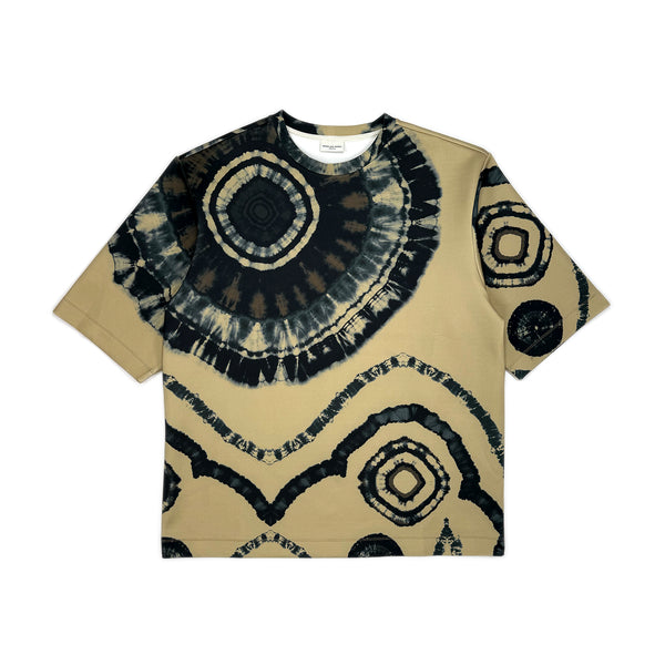 Oversized Tie Dye Neoprene T-shirt