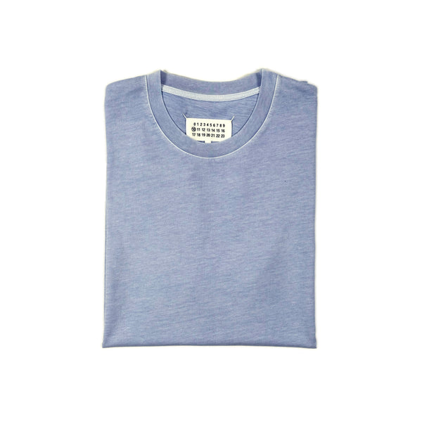 Line 10  T-shirt - Enzyme Washed Blue