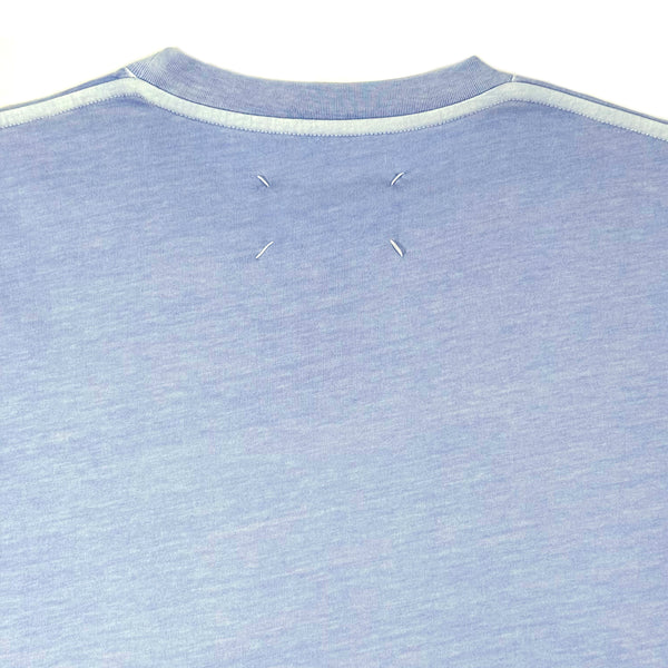 Line 10  T-shirt - Enzyme Washed Blue