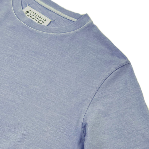 Line 10  T-shirt - Enzyme Washed Blue