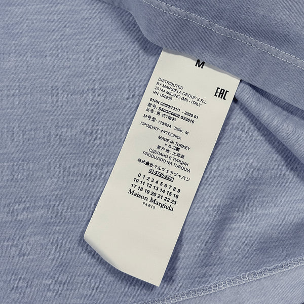 Line 10  T-shirt - Enzyme Washed Blue