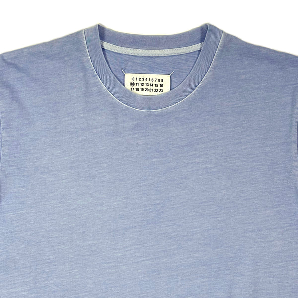 Line 10  T-shirt - Enzyme Washed Blue