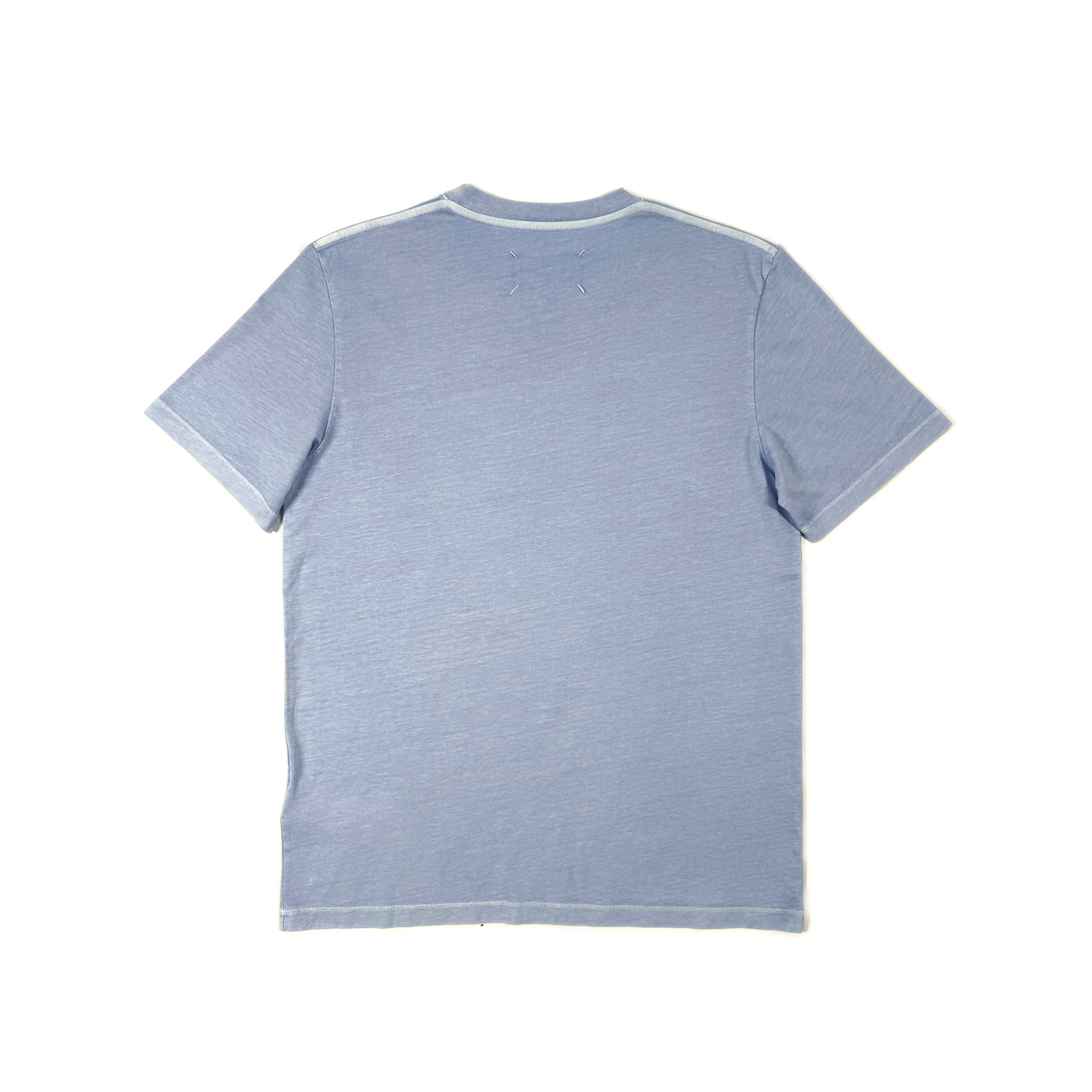 Line 10  T-shirt - Enzyme Washed Blue