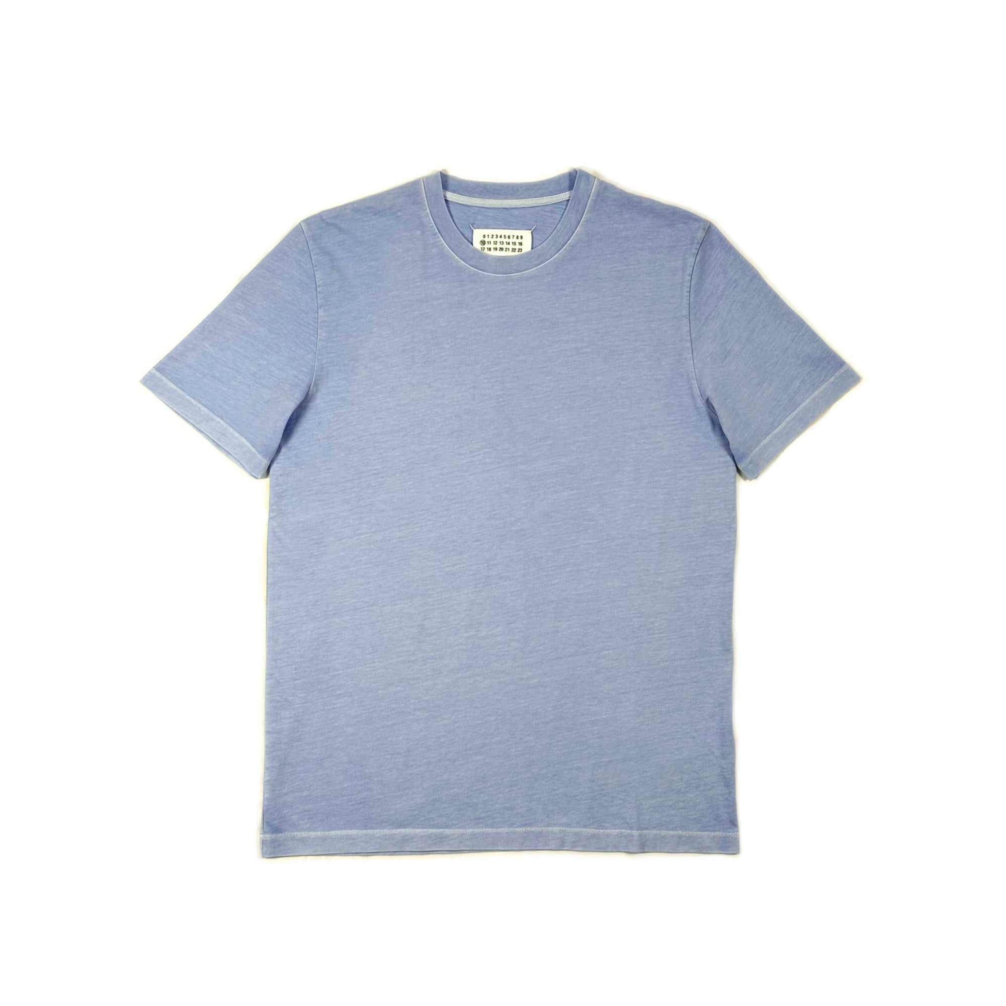 Line 10  T-shirt - Enzyme Washed Blue