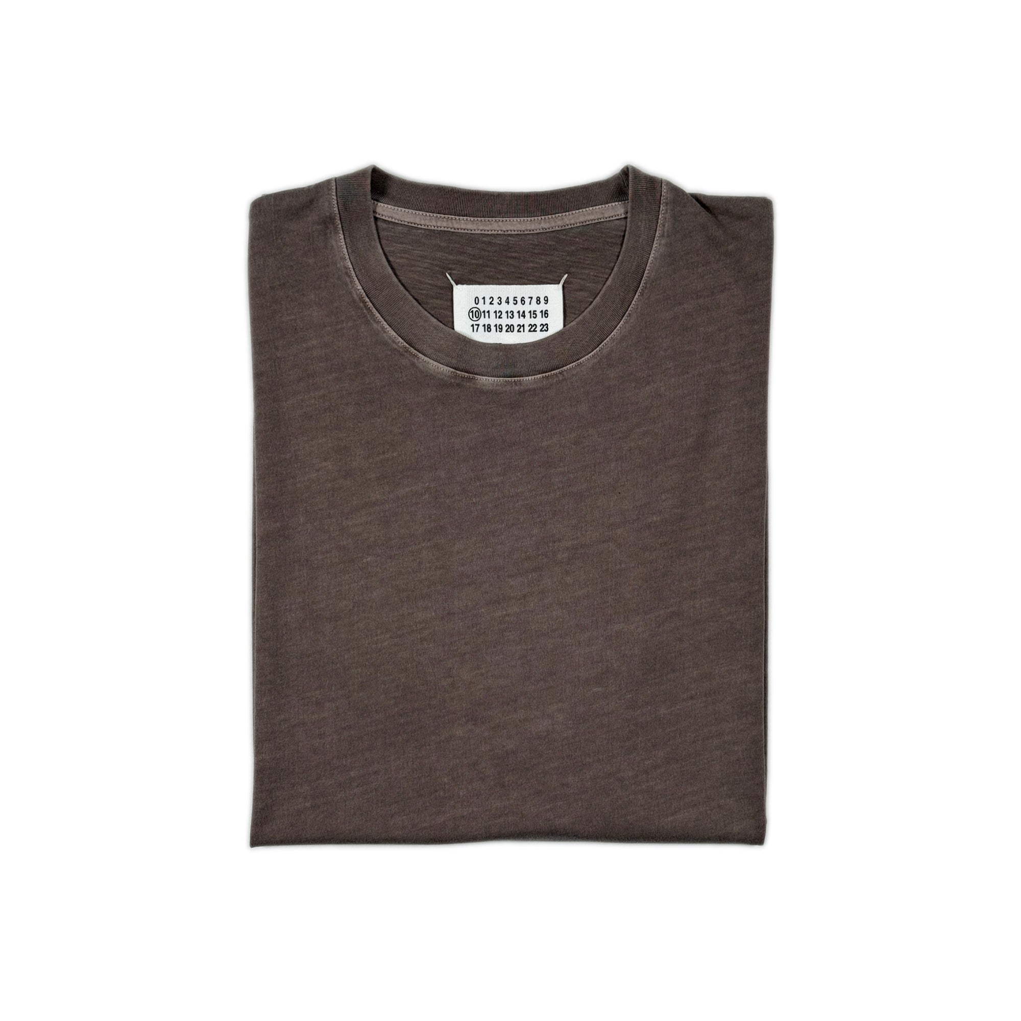 Line 10  T-shirt - Enzyme Washed Brown