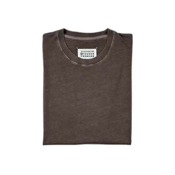 Line 10  T-shirt - Enzyme Washed Brown