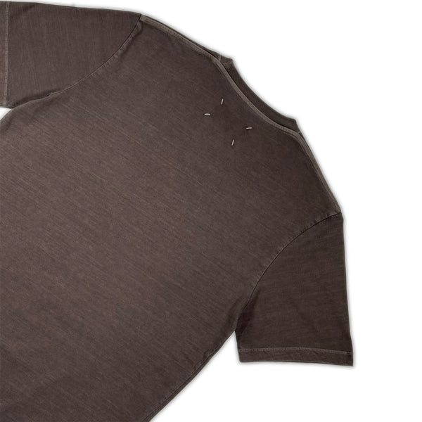 Line 10  T-shirt - Enzyme Washed Brown