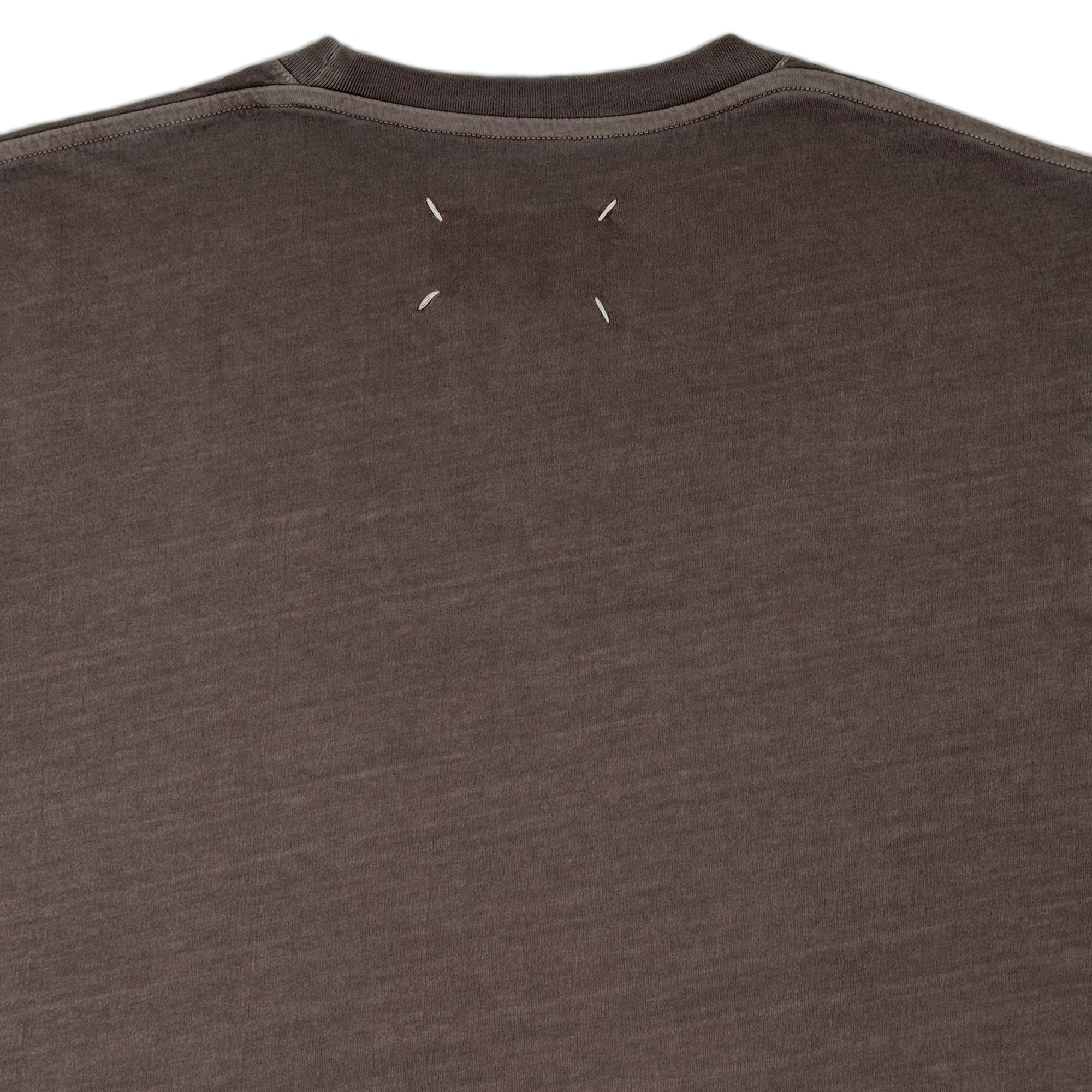 Line 10  T-shirt - Enzyme Washed Brown
