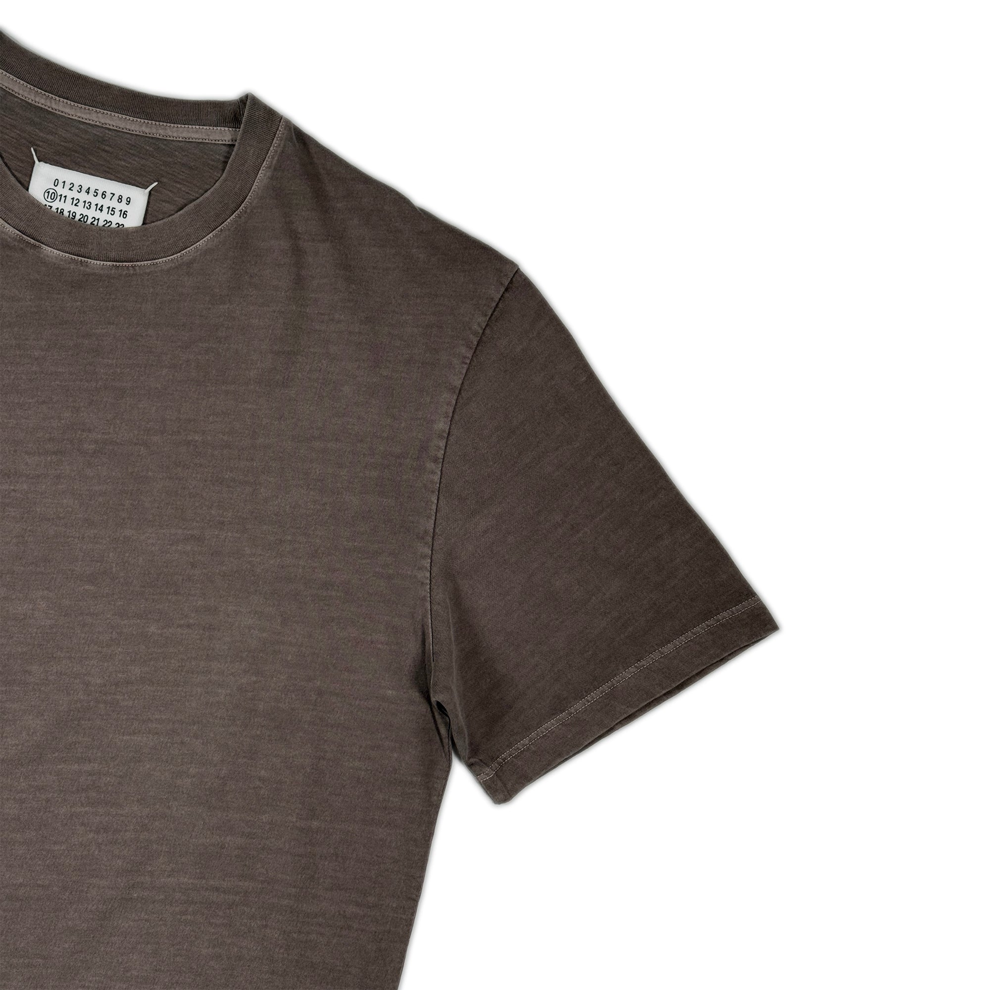 Line 10  T-shirt - Enzyme Washed Brown
