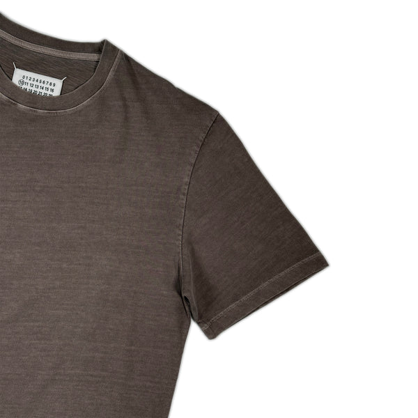 Line 10  T-shirt - Enzyme Washed Brown