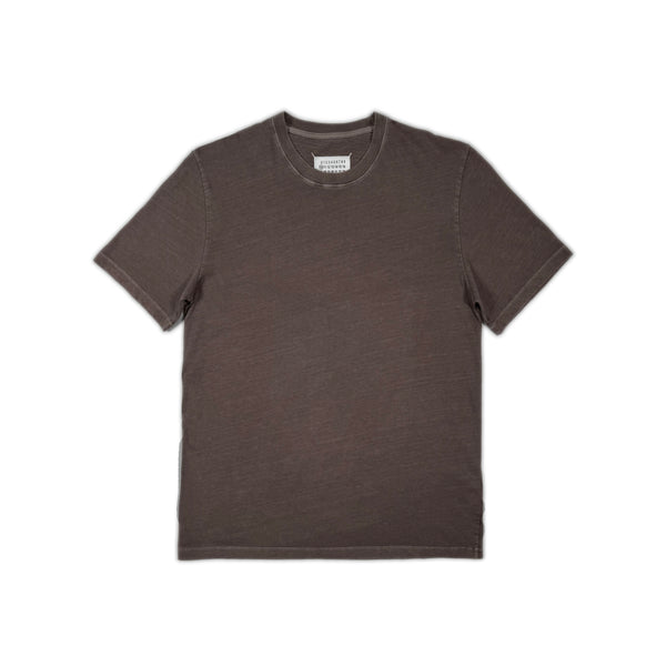 Line 10  T-shirt - Enzyme Washed Brown