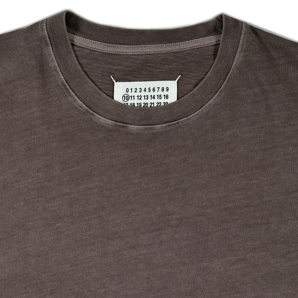 Line 10  T-shirt - Enzyme Washed Brown