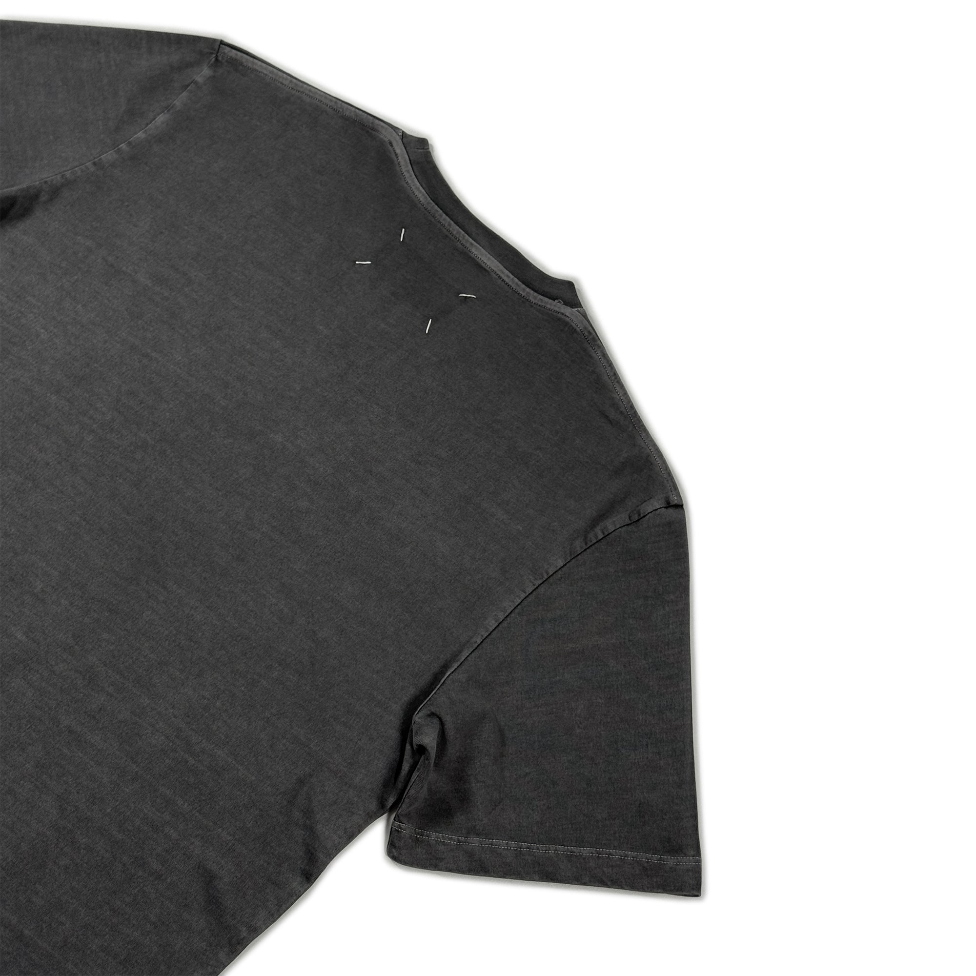 Line 10  T-shirt - Enzyme Washed Grey