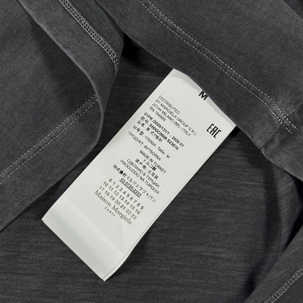 Line 10  T-shirt - Enzyme Washed Grey