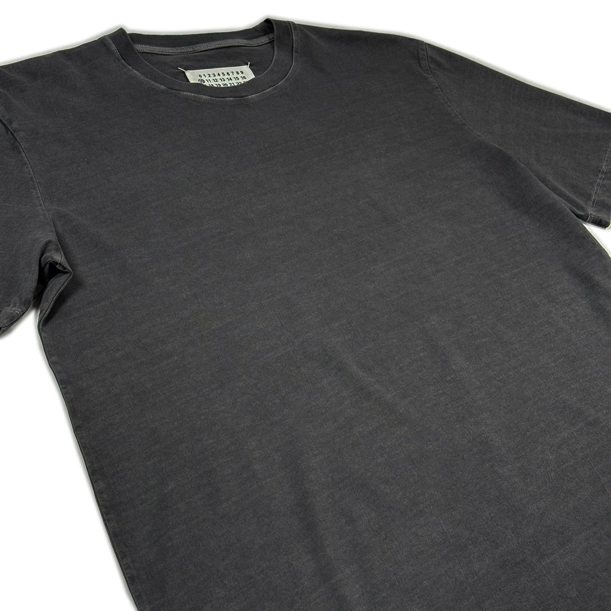 Line 10  T-shirt - Enzyme Washed Grey