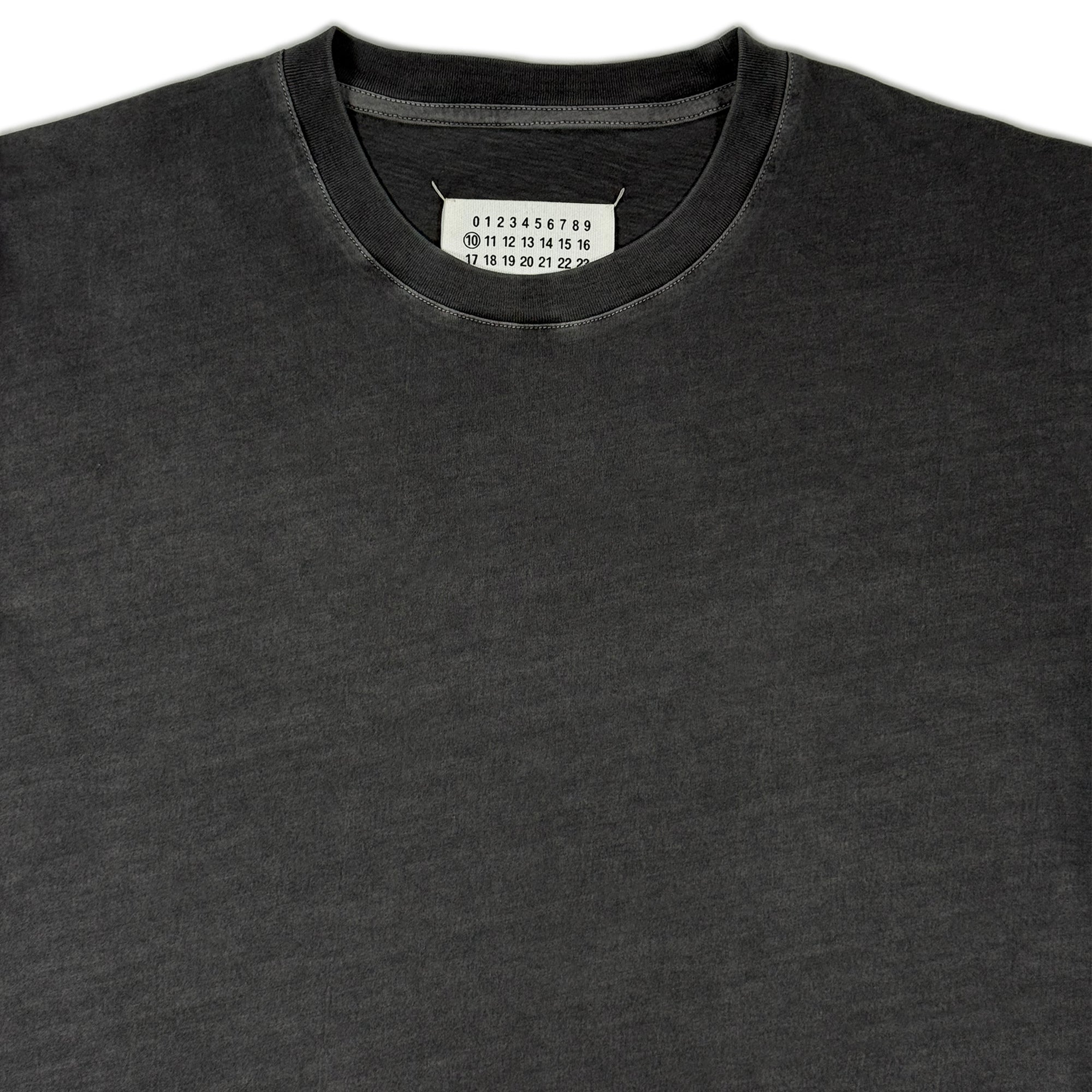Line 10  T-shirt - Enzyme Washed Grey