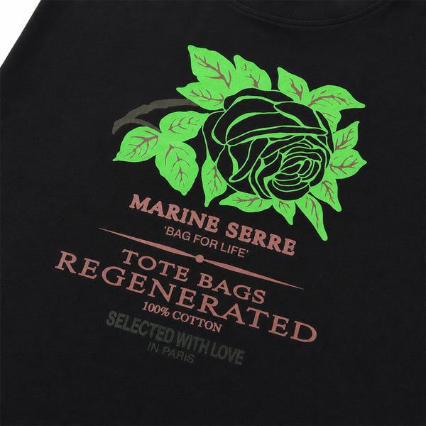 Graphic Organic Cotton T-shirt - Black