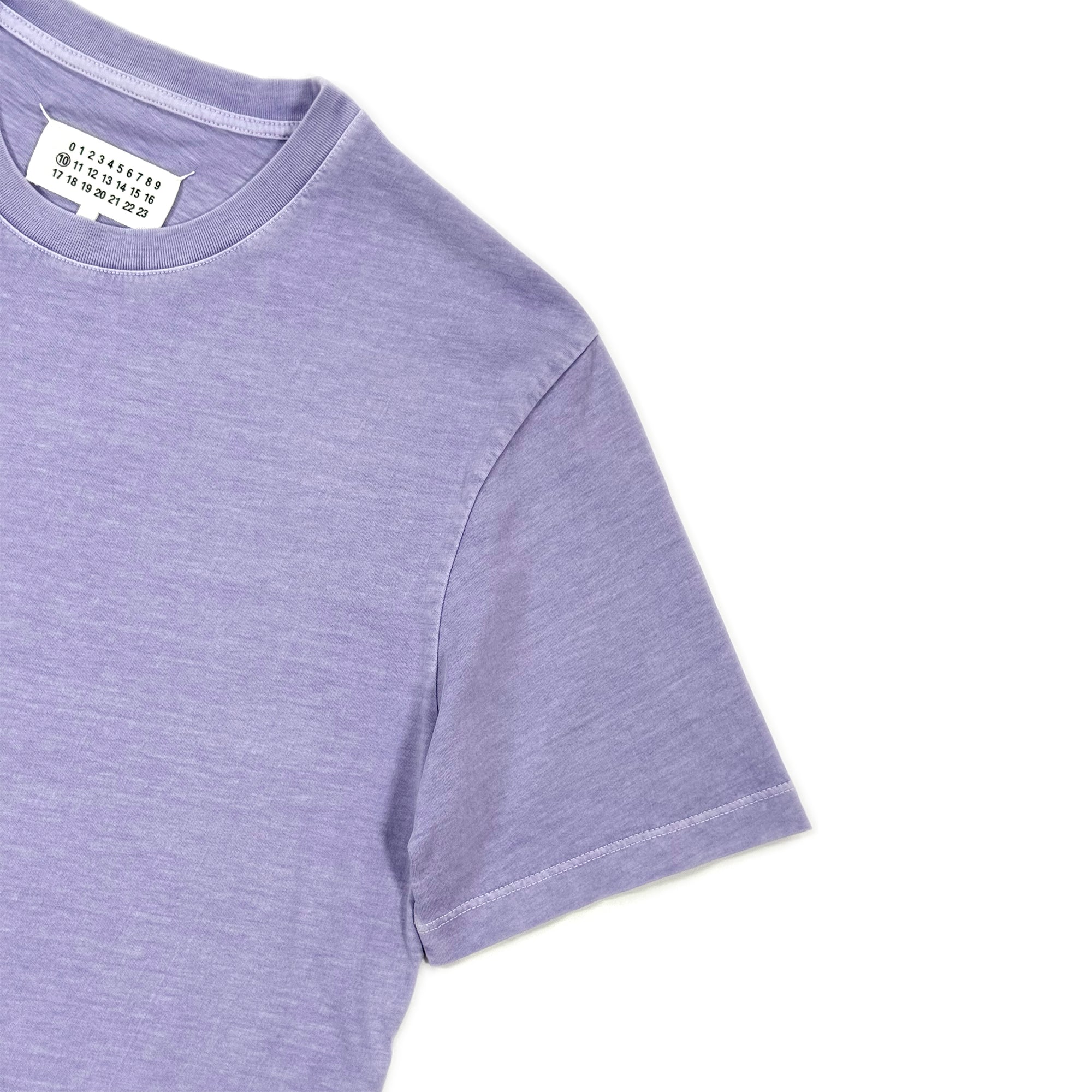 Line 10  T-shirt - Enzyme Washed Lilac