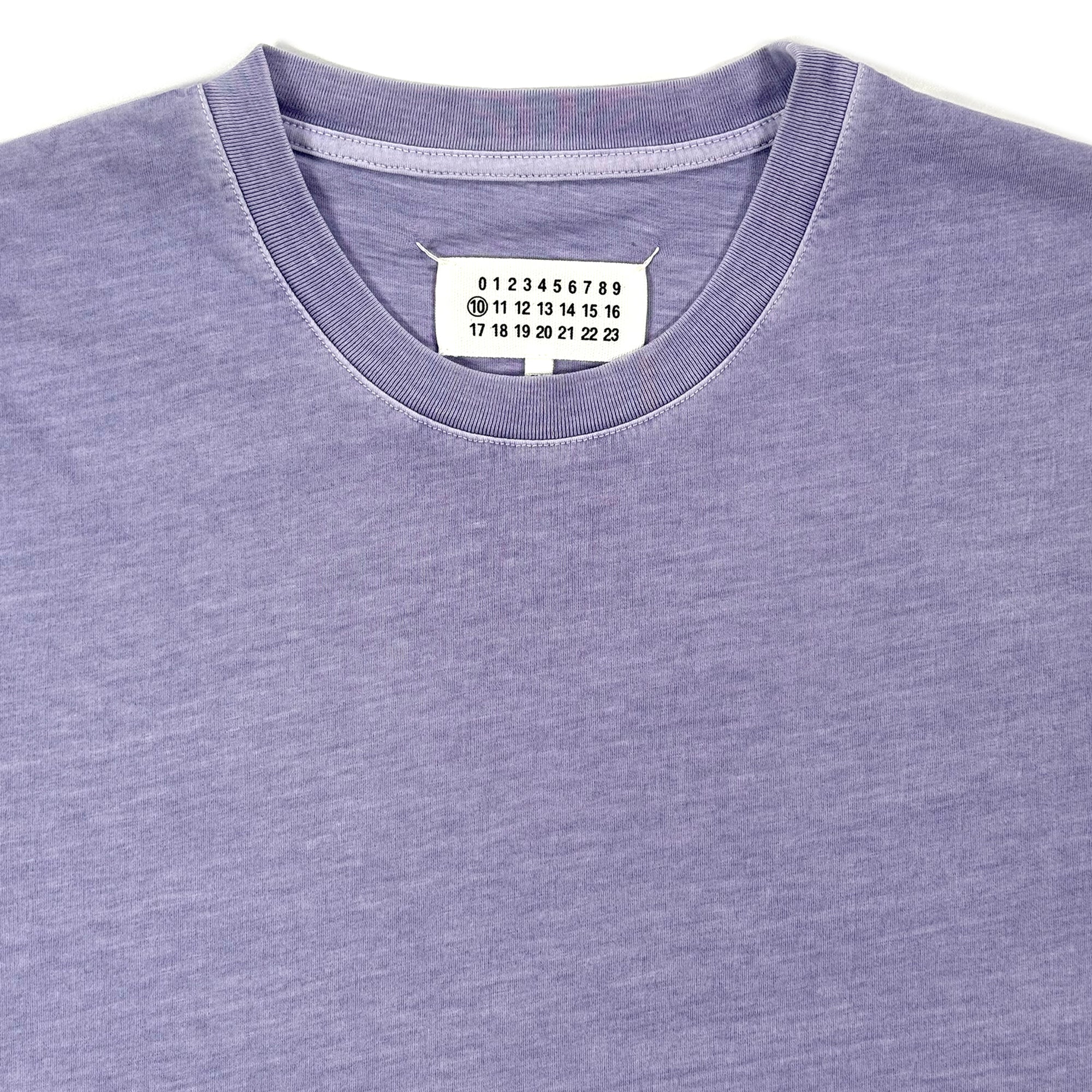 Line 10  T-shirt - Enzyme Washed Lilac