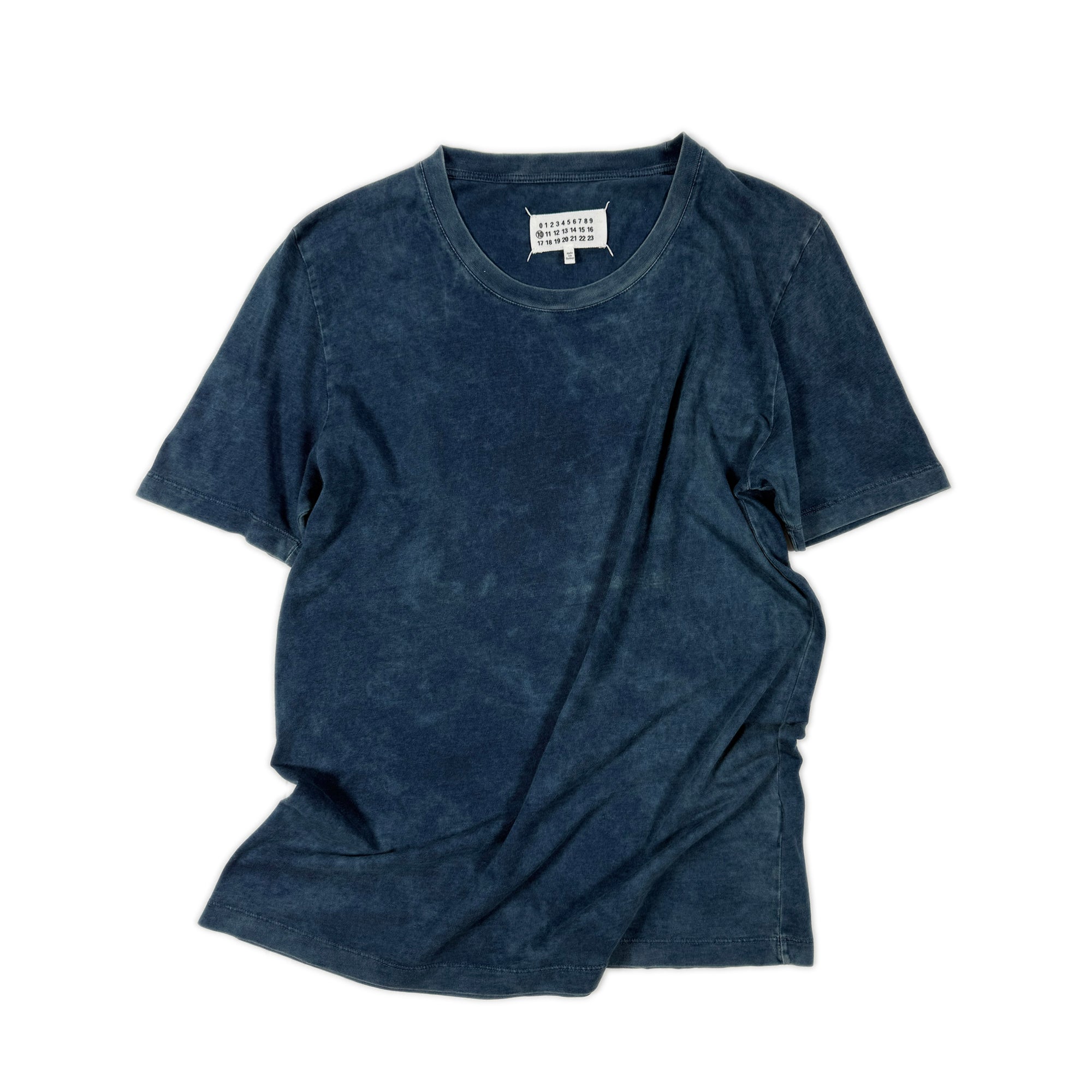 Line 10 T-shirt - Overdyed Blue