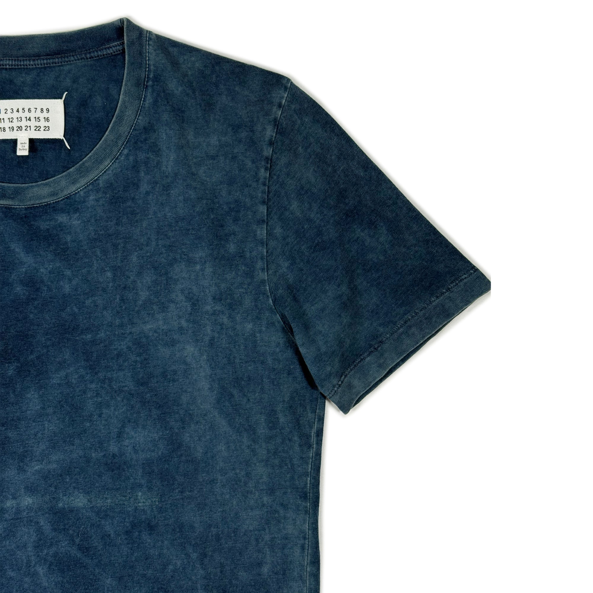 Line 10 T-shirt - Overdyed Blue