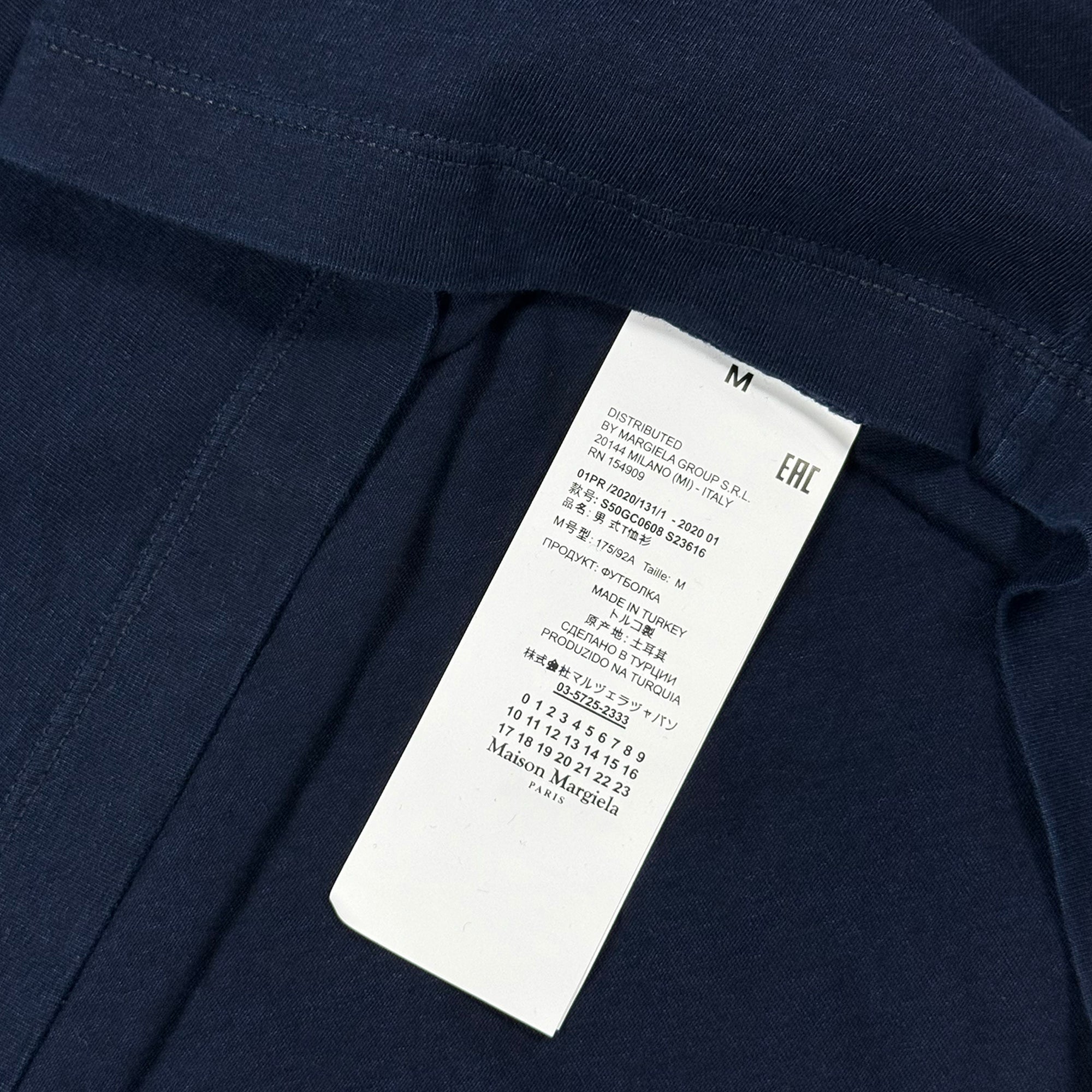Line 10 T-shirt - Dark Navy