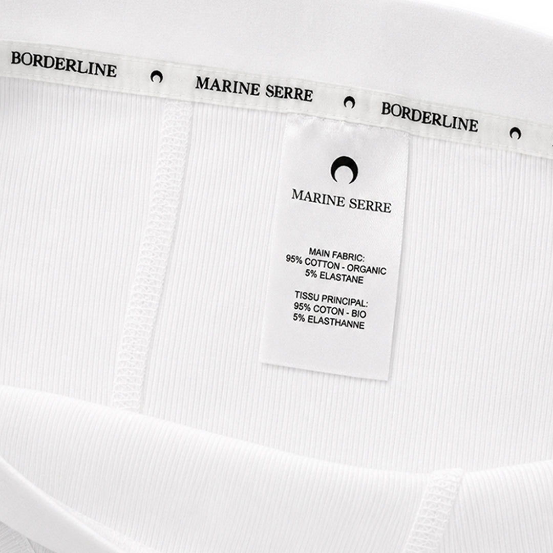 Moon Logo Organic Cotton 2x2 Brief - White