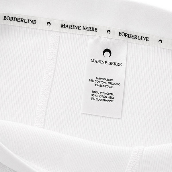 Moon Logo Organic Cotton 2x2 Brief - White