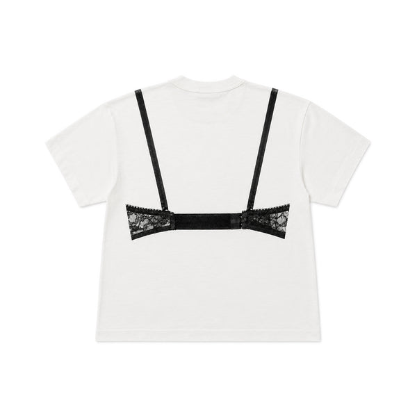 Bra Baby Tee - White
