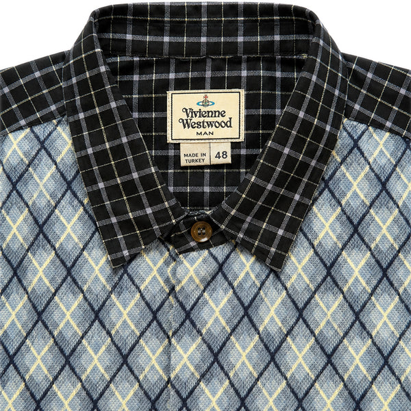 Geometric Check Shirt