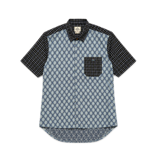 Geometric Check Shirt