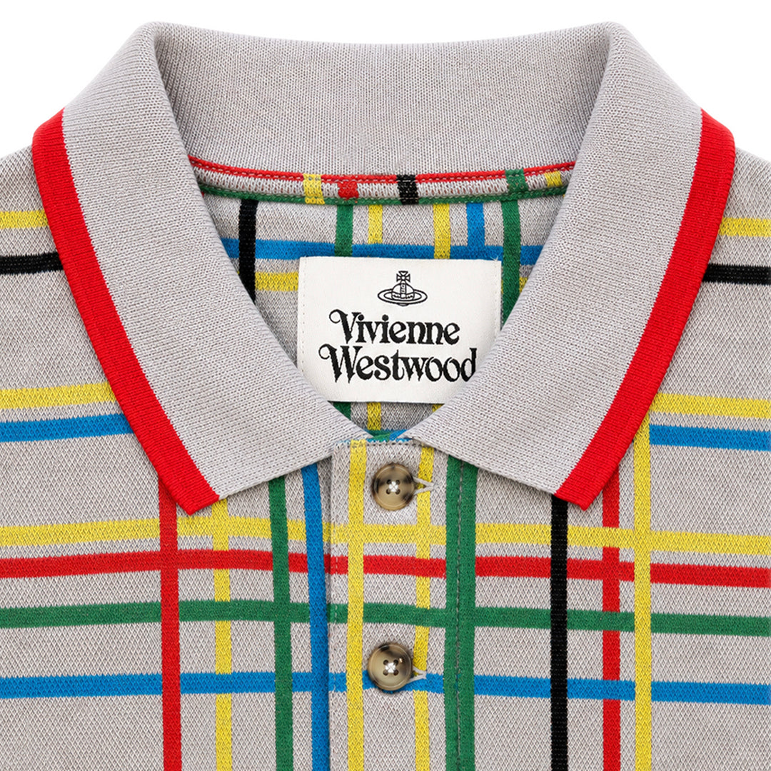 Plaid Polo Shirt - Multicolour