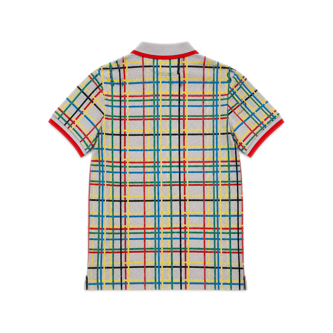 Plaid Polo Shirt - Multicolour