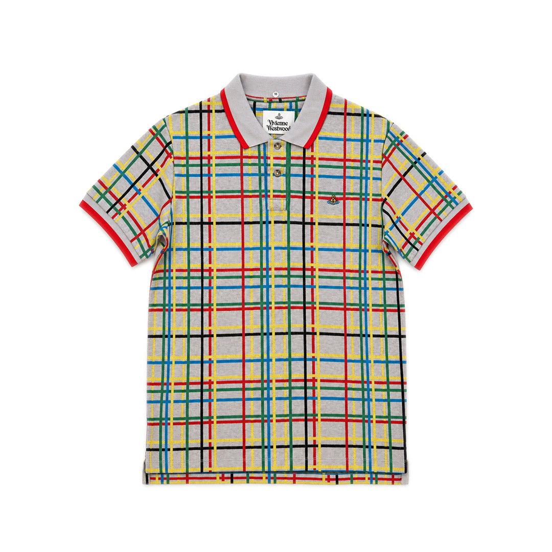 Plaid Polo Shirt - Multicolour