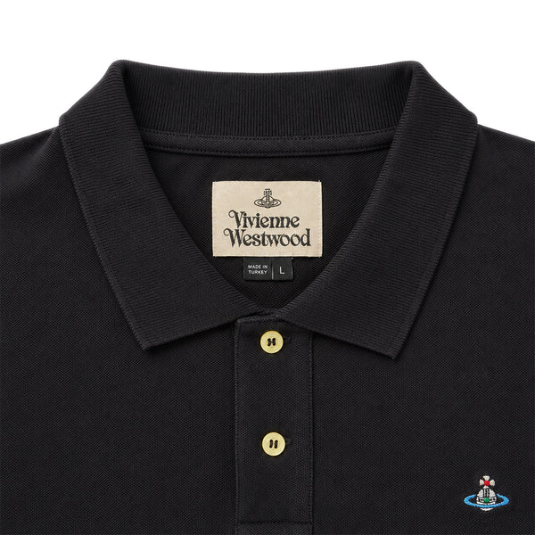Classic Cotton Polo Shirt - All Black