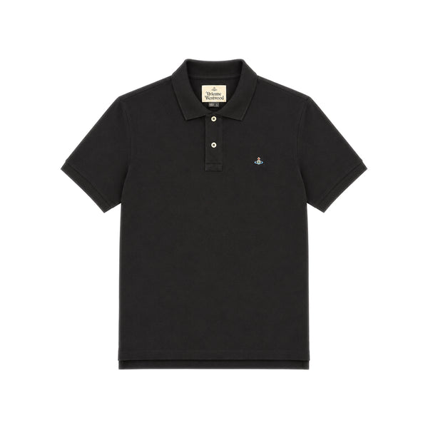 Classic Cotton Polo Shirt - All Black