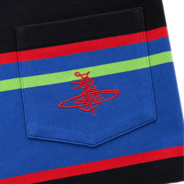 Lobster Polo Shirt - Blue Stripe
