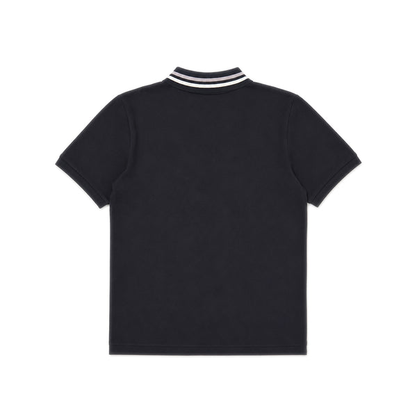 Classic Cotton Polo Shirt - Black