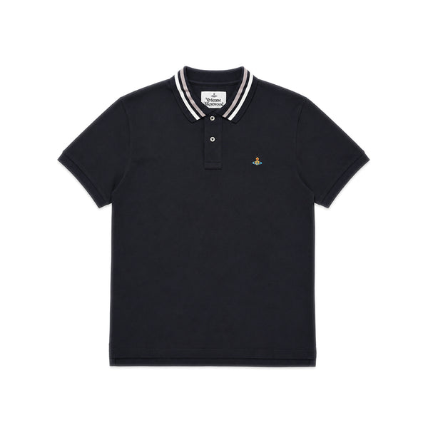 Classic Cotton Polo Shirt - Black