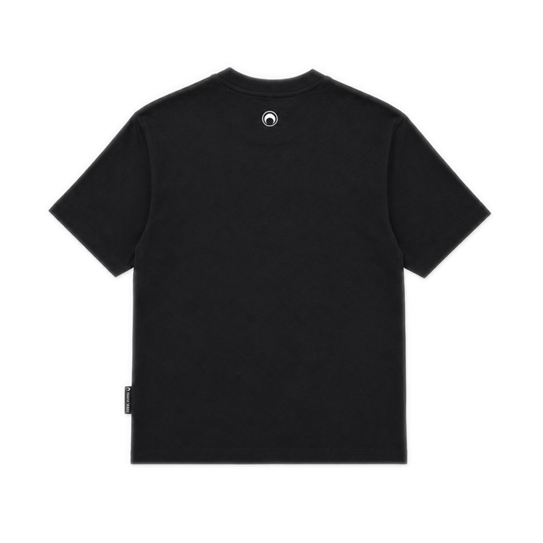 Graphic Organic Cotton T-shirt - Black