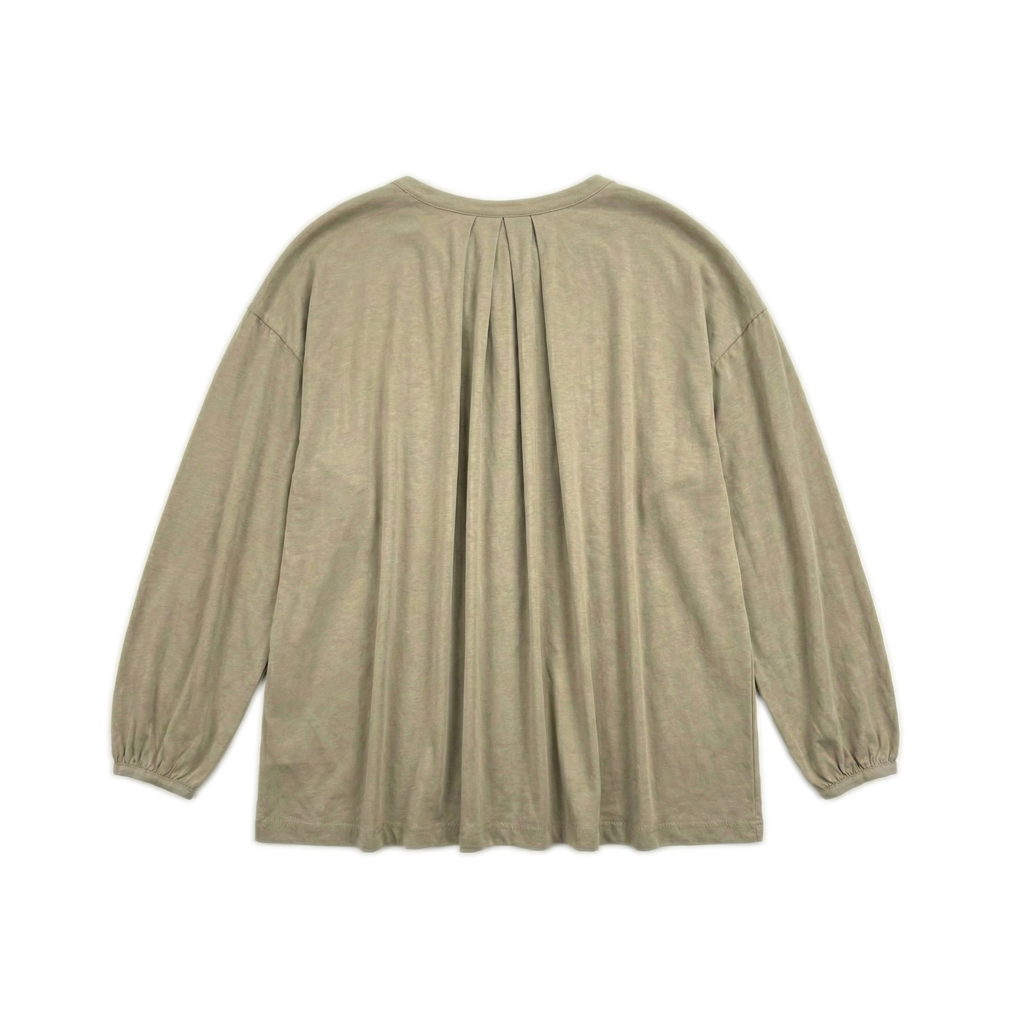 Boxy Gathered Neck-Tie Top