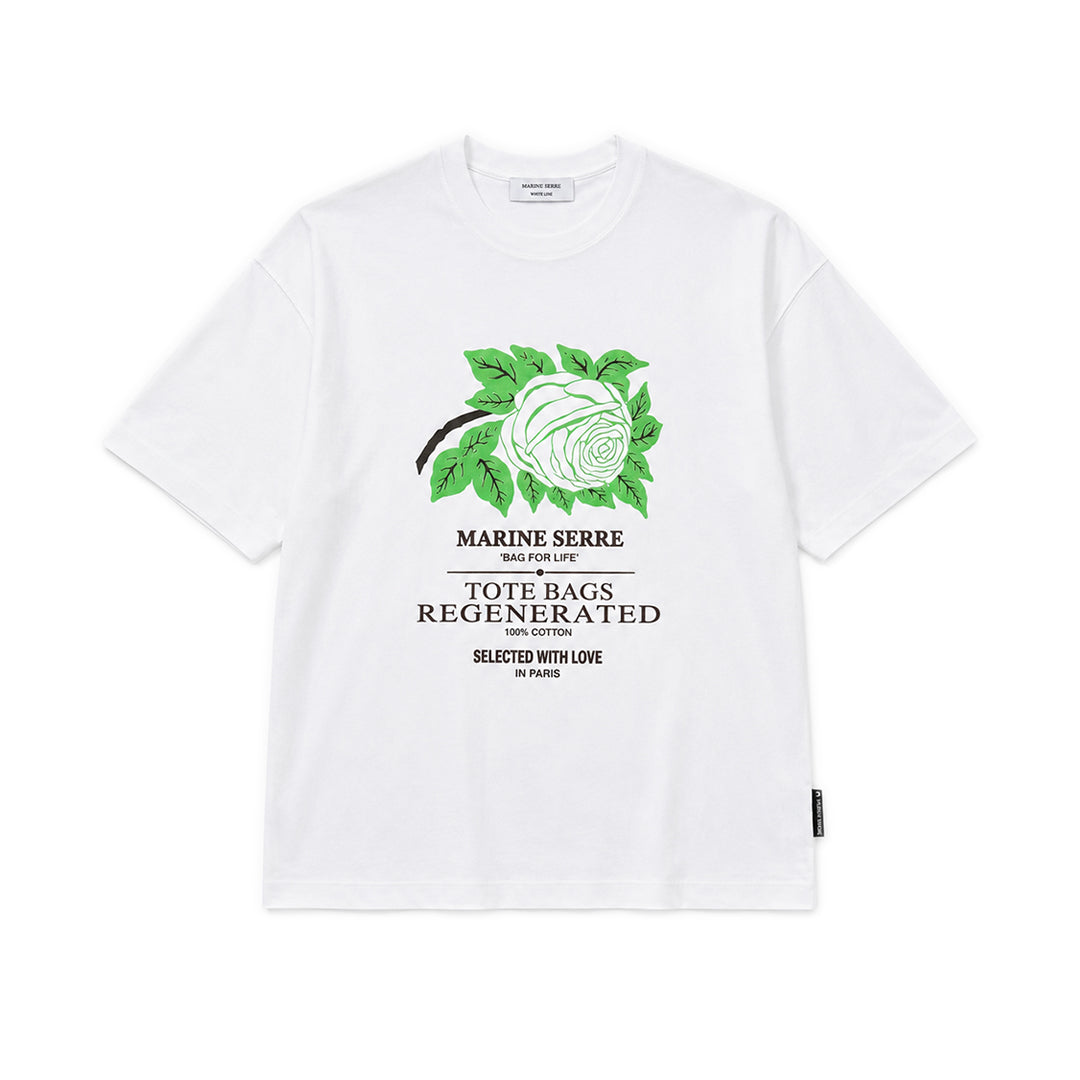 Graphic Organic Cotton T-shirt - White