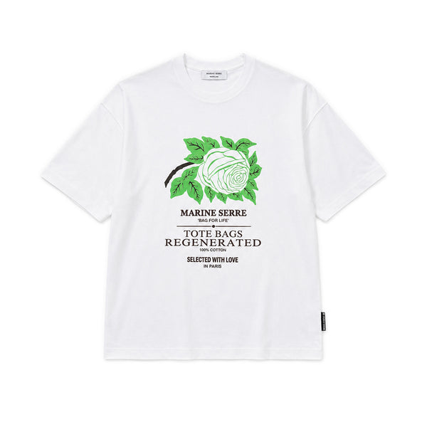 Graphic Organic Cotton T-shirt - White